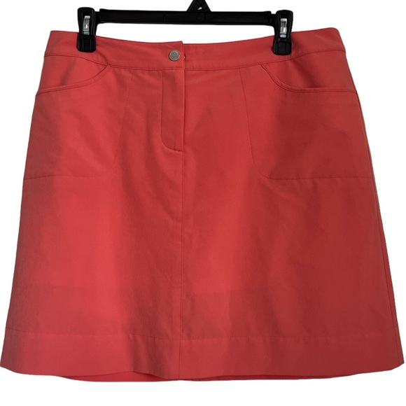 Jupe-Short Cutter & Buck Femme Taille 2 – Violette, à Pinces, Avec Poches, Zippée – Très Bon état